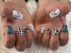 35 Western Nail Ideas for the Wild West Vibe Wilde Westen, Nail Time