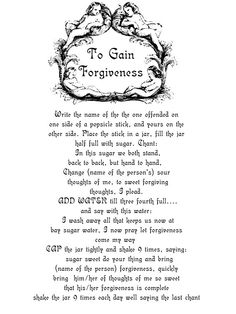 the poem to gain forgingess is shown in black and white, with an ornate frame