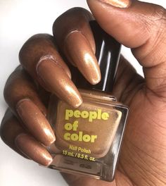 Bronze Nail Polish, Bronze Nails, Cruelty Free Nail Polish, Beauty People, Vegan Nail Polish, Home Scents, Us Nails, Base Coat, Dream Jewelry