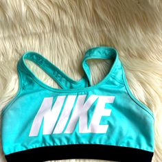 Teal Nike Sports Bra/Workout Top. Size Small. Nwot. Spring Racerback Sports Bra, Spring Athleisure Sports Bra For Sports Events, Spring Sportswear Activewear, Spring Moisture-wicking Sports Bra, Nike Sports Bra For Spring, Nike Spring Sports Bra, Nike Sporty Sports Bra For Spring, White Sports Bra For Spring, White Sporty Sports Bra For Spring