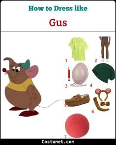 how to dress like gus from disney's winnie the pooh character costumes and accessories