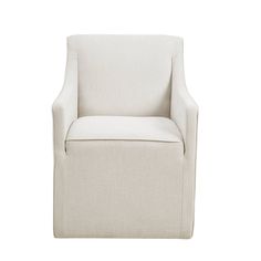 a white chair on a white background