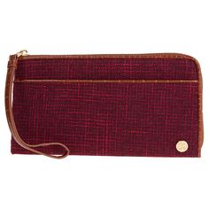 Samantha Brown To-Go RFID Tweed Travel Wallet  Samatha Brown designed this sleek travel wallet with pockets and slots with plenty of room to organize your essentials. Simply stash it in a tote and you're ready for wherever the day takes you.   What You Get       Travel Wallet Red Travel Bag With Card Slots, Casual Travel Wallet Rectangular, Casual Rectangular Travel Wallet, Versatile Red Wallet For Everyday Use, Versatile Red Wallets For Everyday Use, Travel Wallets With Interior Card Slots In Burgundy, Red Travel Wallet With Cell Phone Pocket, Travel Wallet With Interior Card Slots In Burgundy, Versatile Red Travel Wallet