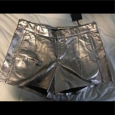 Nwt Joes Metallic/Gold Shorts. Good Condition Never Worn Metallic Fitted Shorts, Fitted Metallic Shorts, Fitted Metallic Short Bottoms, Fitted Party Shorts With Pockets, Metallic Bottoms With Built-in Shorts, Casual Metallic Finish Shorts For Night Out, Casual Metallic Shorts For Night Out, Summer Fitted Metallic Bottoms, Fitted Metallic Shorts For Summer