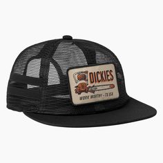 Make your summer workdays a little cooler with this breathable, all-mesh trucker hat. The hat has an adjustable snapback closure, Work Worthy graphic label on the front, and stripes at each side. Woven Label, Belt Accessories, Classic Trucks, Side Stripe, Hats Vintage, Shoe Sale, Shoe Brands, Cotton Twill, Caps Hats