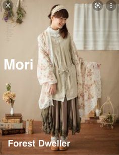 Japanese Style Outfits, Mori Kei, Forest Style