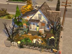 Sims 4 Industrial House Exterior, Sims 4 Stores Retail, Run Down Sims House, Sims 4 Shack House, Sims 4 Crackhouse, Sims 4 Trashy House, Sims Lot Ideas, Sims 4 Rundown House, Sims 4 Run Down House