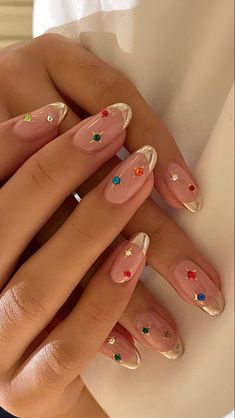 Christmas Nails Easy, روتين العناية بالبشرة, Nail Polishes, Cute Acrylic Nails