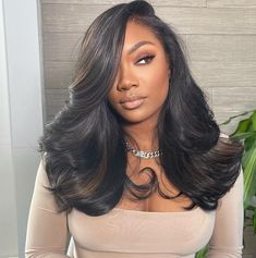 Cute Weave Hairstyles, Short Curly Weave, Weave Bob Hairstyles, Sleek Short Hair, Long Weave Hairstyles, Short Weave Hairstyles, Long Weave, Sew In Hairstyles, Curly Weave Hairstyles