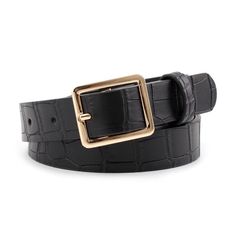 Vintage Classic Belt: The essential fashion accessory for an elegant and timeless look


 The Vintage Classic Belt is a must-have fashion accessory for those looking to add a touch of retro style to their wardrobe . Crafted from high-quality leather, this belt is both sturdy and stylish . Its steel buckle offers a classic look and easily adjusts for a perfect fit. Available in black , the Vintage Classic Belt is suitable for all body types and can be worn with a variety of casual and formal outfits .  
It is ideal for special occasions such as weddings, gala evenings or business meetings. This classic vintage belt is a quality investment that will last for years. It can be worn with a wide variety of outfits for a timeless and elegant look. Discover our collection of classic vintage belts Buckle Jeans, Waist Belts, Women Belt, Belt Women, Cheap Accessories, Crocodile Pattern, Faux Leather Belts, Belt Black, Beauty Items