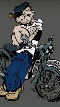 Dope Cartoons, Bike Illustration, Classic Cartoon Characters, Garage Art