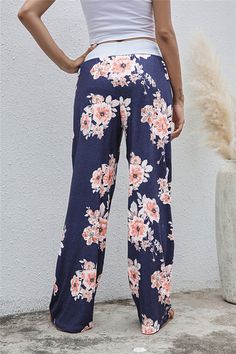 Product Name: Women's Yoga Pant Casual High Waist Loose Pants Floral Print Wide Leg Pants Item NO.: 21215962 Weight: 0.3 kg = 0.6614 lb = 10.5822 oz Category: Clothing> Women> Jeans & Pants Creation Time: 2023-02-04 Product Name:Women's Pant Ladys Casual High Waist Loose Pants Comfy Stretch Floral Print Wide Leg Pants Yoga PantEdition type:Reguar FitHem Type: Regular HemThickness:Mid-weightDesign Elements:Floral PrintMaterial:100% PolyesterWashing Mode: Machine WashSize:S,M,L,XL,2XL,3XLWeight:25 Non-stretch Floral Print Bottoms For Loungewear, High Waist Floral Print Bottoms For Loungewear, High Waist Floral Print Loungewear Bottoms, Floral Print Full Length Loungewear Bottoms, Floral Print Full-length Loungewear Pants, High Waist Loose Pants, Pants Comfy, Printed Wide Leg Pants, Yoga Pant