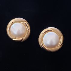 Great Earrings  No Returns Hendersonville Nc, Earrings Stud, Fine Earrings, Pearl Stud Earrings, Estate Jewelry, Jewelry Earrings Studs, Costume Jewelry, Vintage Jewelry, Pearl Earrings