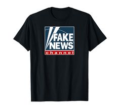 PRICES MAY VARY. Look like a Fox with Fake News Channel merchandise! Let your Fake News flag fly, you Fox! Lightweight, Classic fit, Double-needle sleeve and bottom hem News Channel, Internet Funny, Branded T Shirts, Top Styles, Fashion Branding, Fox, Flag, T Shirts, T Shirt