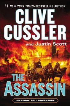 the assassin by clive cussler and juan scott, book cover art