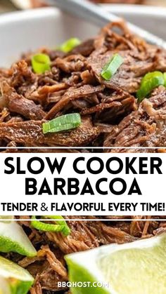 slow cooker barbacoa tender and flavorful every time