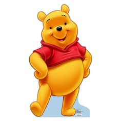 WINNIE THE POOH Winnie the Pooh Lifesize Cardboard Cutout Standup Standee - Front Cartoon Winnie The Pooh, Pooh Bebe, Abc Disney, Winnie The Pooh Cake, Winnie The Pooh Pictures, Winnie The Pooh Birthday, Cute Winnie The Pooh, Images Disney, Winnie The Pooh Quotes