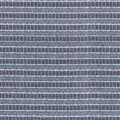 a blue and white striped fabric