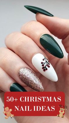 50+ Christmas Nails So Cute, Even Santa Will Be Jealous! 🎄💅 Get holiday-ready with these Christmas Nails that will make your season shine! From classy Christmas Gel Nails to fun Christmas Nails Acrylic, there's a look for every nail lover. 🎅✨ Try Cute Christmas Nails or Christmas Nails Easy if you’re up for a quick, festive DIY. Need some Nagel Inspo? We’ve got you covered with stylish Xmas Nails and Nail Art Noel to make Her Nails stand out. Go bold with Red Christmas Nails or add some sweet... Chic Nail Designs, Winter Nails Acrylic, Cute Christmas Nails