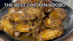 THE BEST CHICKEN ADOBO/FILIPINO ADOBO/TASTY PINOY KITCHEN Chicken Adobo Filipino, Adobo Filipino, Filipino Adobo, Chicken Adobo, Adobo Chicken, Best Chicken, Adobo, Good Things