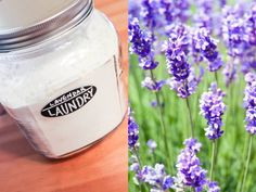 How To Make Your Own Lavender Laundry Detergent | Apartment Therapy Liquid Laundry Soap, Liquid Castile Soap, Laundry Liquid, Homemade Cleaning Products, Natural Cleaners