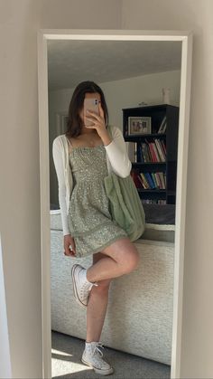 Summer Day Outfits, Hot Weather Outfits, Sundress Outfit, Sundress Season, Spring Outfits Dresses, Outfit Inspo Summer, Dresses Aesthetic, Summer Outfit Ideas, Casual Day Outfits