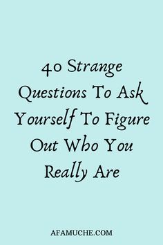 Strange Questions To Ask, 40 Questions, Deep Questions To Ask, Day Journal, Journal Questions, Questions To Ask Yourself, Personal Growth Motivation, Deep Questions, Personal Questions