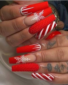 Royal Blue Acrylic Nails Christmas, Long Christmas Nails Red, Christmas Nails Acrylic Coffin Red, Red Christmas Nails Acrylic Long, Christmas Theme Nails Acrylic, Red Acrylic Nails Christmas, Red Nails Acrylic Christmas, Christmas Acrylic Nails Long, Christmas Acrylic Nails Coffin