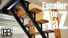 an image of a stair case with the words escalier de az