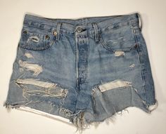 Looking for Vintage Cut Offs? I got them for you! Very large holed jean shorts, light washed and great condition. These are the perfect vintage thrift for that girl who wants to spice up an outfit and show off her legs! Great for summer time and beach trips, so many different style options! If you like these be sure to follow me on Instagram @Carliss_Closet for new content  More Thrifts on the way! Light Wash Levis, Vintage Thrift, Beach Trips, Cut Offs, Cut Off Shorts, Spice Up, Beach Trip, Cut Off, Short Outfits