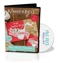 PRICES MAY VARY. KIMBERBELL HOLIDAY & SEASONAL MUG RUGS VOLUME 4 MACHINE EMBROIDERY CD Savor simple joys and warm friendships with Kimberbell’s Mug Rugs Volume 4! Made entirely in-the-hoop, Mug Rugs are thoughtful gifts for a variety of occasions. Stitch Happy Hanukkah or Christmas Movies for the holidays, Let’s Play for game night, and You’re My Hero for a special healthcare worker. Also included are Still Standing, Par-Tee, Let’s Wander, Waves, and more! All ten designs are made in a 5x7 hoop, Cookie In A Mug, Kimberbell Designs, Cd Design, Go Fly A Kite, Pillow Embroidery, Hoop Projects, Machine Embroidery Projects, Simple Joys, Milk Cookies