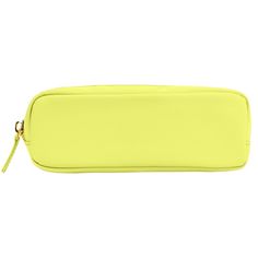 Classic Pencil Case Yellow Travel Pouch Pencil Case, Yellow Travel Pencil Case Pouch, Yellow Travel Pencil Pouch, Yellow Pouch Pencil Case For Travel, Trendy School Pouch With Removable Feature, Trendy Portable Rectangular Pouch, Trendy Zipper Pouch For On-the-go, Trendy Zipper Pouch, Rectangular Yellow Pouch For Everyday Use