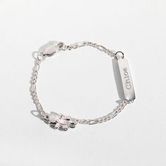 This gorgeous teddy bear identification bracelet is fun for your animal lover girls. This little tag ID charm bracelet is entirely made of 925 sterling silver which is suitable for children with sensitive skin. She will adore this girl's fine jewelry gift and surely cherished for years to come. A complimentary gift box is included. Adjustable Sterling Silver Hypoallergenic Name Bracelet, Adjustable Hypoallergenic Sterling Silver Name Bracelet, Cute Silver Name Bracelet For Gift, Silver Hypoallergenic Name Bracelet For Friendship, Cute Silver Name Bracelet Gift, Hypoallergenic Silver Name Bracelet For Friendship, Silver Name Bracelet Cute Gift, Cute Silver Name Bracelet, Cute Silver Hypoallergenic Bracelets