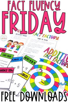 the free printable fact flunchy friday game