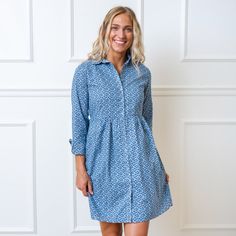 Nwt Both Sweet And Chic, Our Long Sleeve Organic Cotton Shirt Dress Perfectly Merges Classic And Trendy. Our Take On The Closet Staple Shirt Dress Features A Pointed Collar, Full Button Front Placket, And Gently Tailored Waist. Pair It With Sneakers For Running Around During The Day And Switch To Cute Heels For Dinner With Friends! 100% Organic Cotton, Exclusive Of Trims. Garment Is Ocs-Certified. Learn More About Our Certifications Here. Body Fully Lined. Button Front Closure. Machine Washable. Teacher Tee Shirts, Purple Floral Dress, Cotton Shirt Dress, Tie Dye Maxi Dresses, Tie Dye Maxi, White Dresses For Women, Cute Heels, Dinner With Friends, Tee Shirt Dress