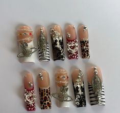 Formal Nails, Really Cute Nails, Fire Nails, Coffin Nails Designs, Nail Art Tutorial, Creative Nails, Long Acrylic Nails, Art Drawings Sketches Simple, Cute Acrylic Nails