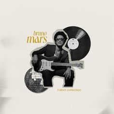 an image of a man with a guitar and disco ball on the cover of his album