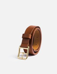 Skinny Belt, Cognac Leather | Men's Belts | Miansai Cognac Belt, Men's Belts, Cuff Watch, Wrist Cuffs, Brass Buckle, Brass Material, Men's Accessories, Mens Belts, Watch Strap