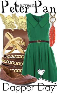 Peter Pan. Disney Dapper Day, Everyday Cosplay, Disney Bound Outfits, Disney Inspired Outfits, Fandom Fashion, Fandom Outfits