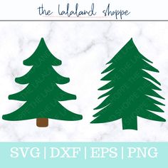 christmas tree svg cut file for silhouette or cricut, with the words the labradorl shoppe on it