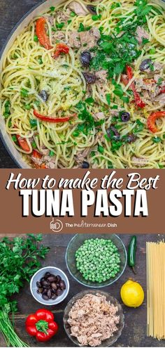 how to make the best tuna pasta recipe