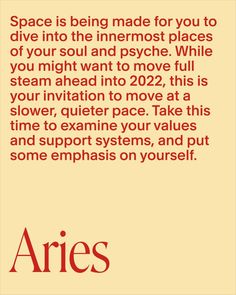 an advertisement with the words aris written in red and black on it, as well as