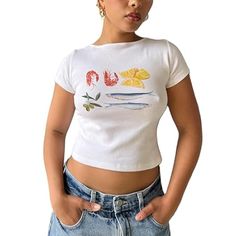 Bryony Heynes's Amazon page Y2k Cutecore, Gyaru Aesthetic, Retro Vintage Aesthetic, Aesthetic Baby, Slim Fit Crop Top, Skin Design, Trashy Y2k, 2000s Aesthetic, Women Y2k