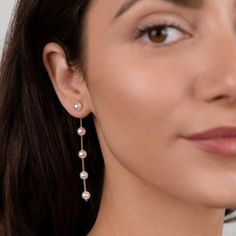 Pearl Drop Earrings Gold, Guest Dress, Padova, Evening Dresses Elegant, Dresses Elegant, Stunning Earrings, Pearl Size, Pearl Drop Earrings, Elegant Earrings