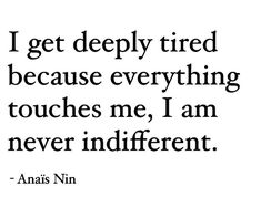 Anais Nin, Literary Quotes, Some Words