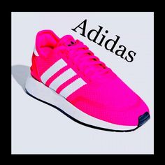 This Brand New Hot Pink N-5923 Sneakers From Adidas. Amazing Comfort Features: Almond/Closed Toe Lace-Up Breathable & Moisture Absorbent Ortholite Technology Lightweight Rear Logo 3 White Stripes Rubber Soles Textile Lining Size 7 ~ Please Ask All Your Questions Before You Purchase ~ Total Smoke Free Environment ~ Sorry, No Trades Or Hold ~ Add To Bundle For Special Pricing ~ Ship Same Day, If Possible ~ Thank You For Visiting My Closer Item# Y - 0180-209 Trendy Pink Adidas Sneakers, Adidas High-top Running Shoes For Spring, Spring Adidas Logo Slip-on Sneakers, Adidas Logo Slip-on Sneakers For Spring, Spring Slip-on Sneakers For Running Errands, Pink Adidas Running Shoes With Synthetic Material, Spring Adidas Low-top Running Shoes, Adidas Low-top Running Shoes For Spring, Spring Casual Adidas Sneakers