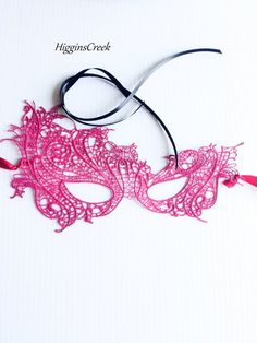 Blush Pink Lace Masquerade Mask for women studded with rhinestones, Custom masquerade mask in all co Lace Masquerade Mask, Elegant Face Mask, Lace Masquerade Masks, Thank You Wishes, Metal Mask, Masks Masquerade, Masquerade Mask, Custom Painted, Colour List