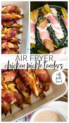 air fryer chicken and pickle tenders