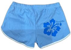 Blue Cotton Athletic Shorts For Summer, Retro Cotton Athletic Shorts For Summer, Retro Cotton Athletic Shorts, Pants With Pockets, Original Design, Original Designs, Screen Printing, Small Business, Collage