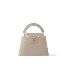 Capucines Mini Capucines - Handbags | LOUIS VUITTON Neutral Bag, Big Handbags, Beige Bag, Louis Vuitton Official